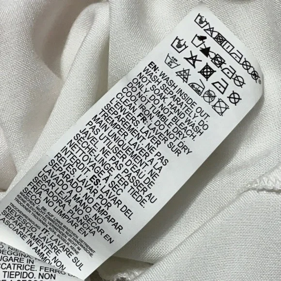 BILLABONG On Vacation Shirt S 23” P2P White $70 Retail NWOT - Picture 12 of 13